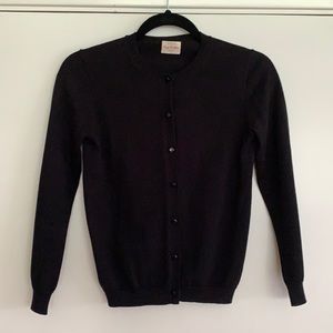 Crewcuts girls black cardigan sweater. Size 12.